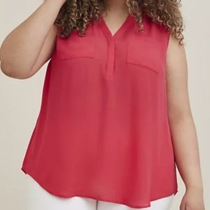 Torrid Magenta Harper Georgette size 1